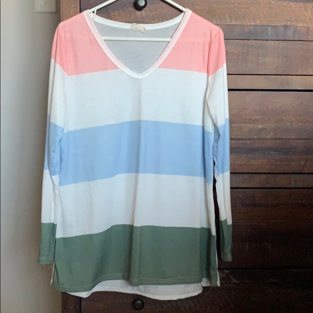 Bib Long sleeve top